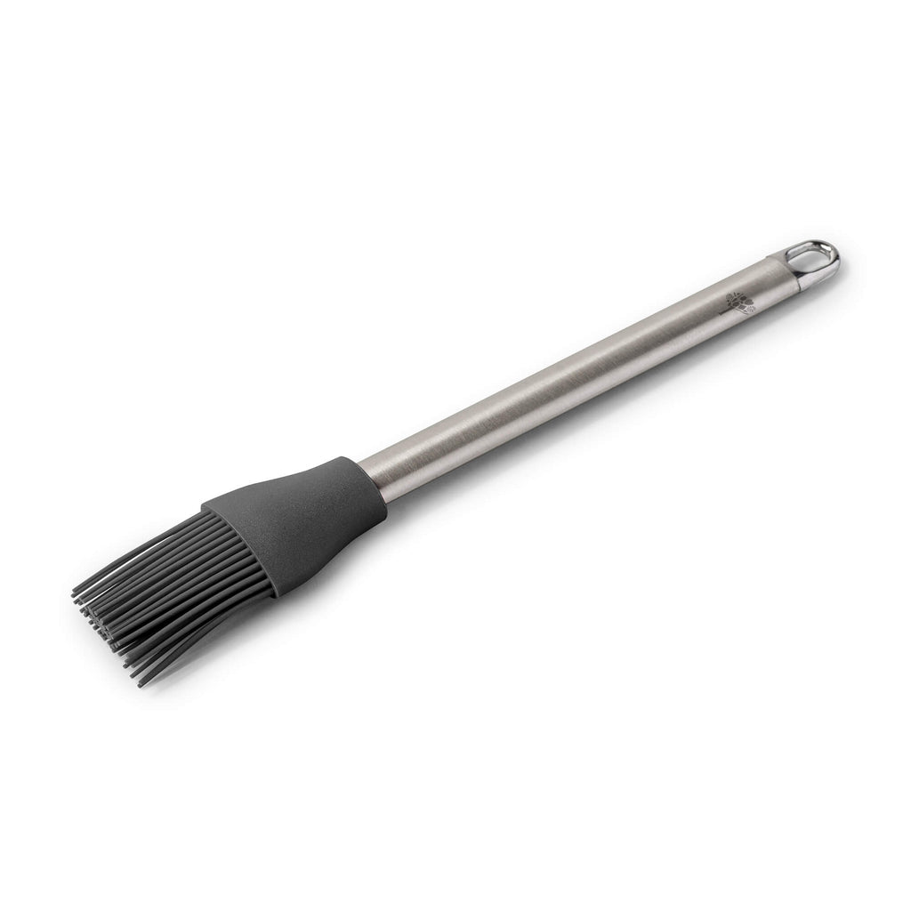 Clear & Grey Silicone Basting Brush - The Peppermill