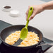 Using a Zeal Silicone Spatula Spoon to cook scrambled egg