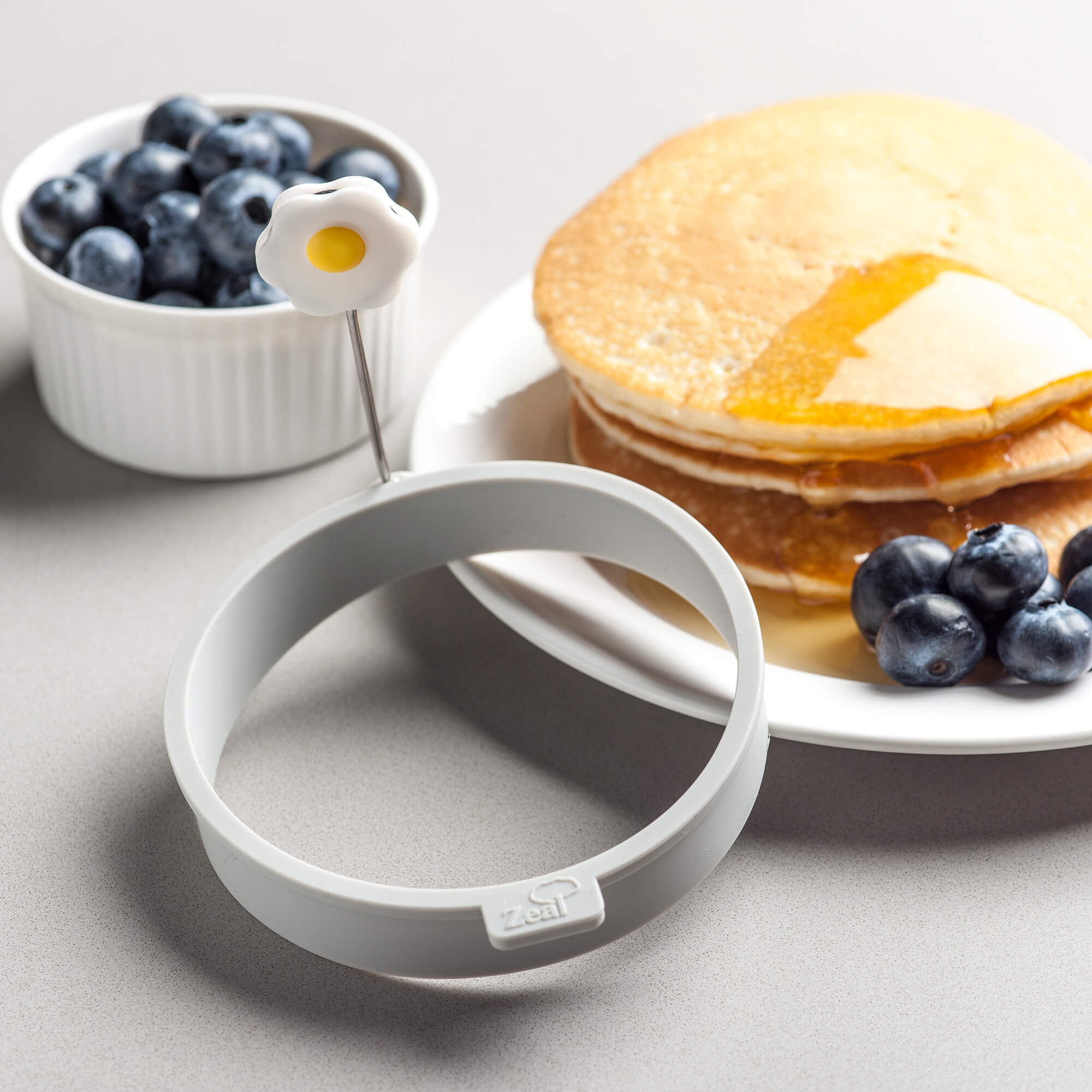 Creating perfect pancakes with the Zeal Silicone Egg Ring