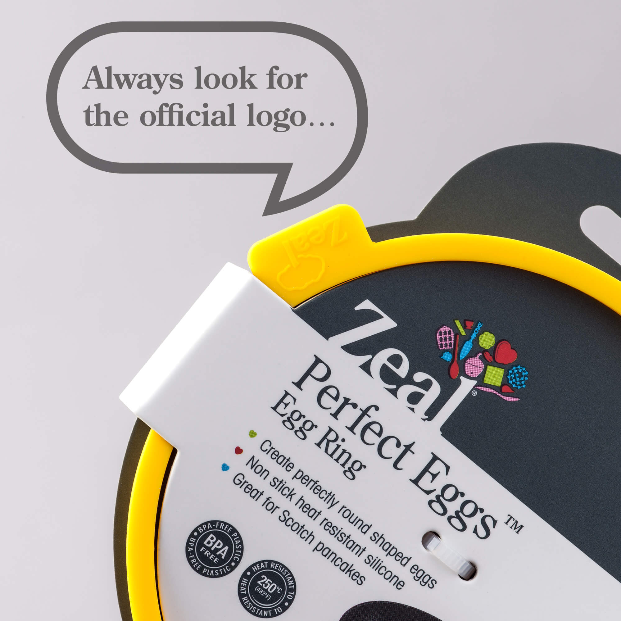 Zeal Silicone Egg Ring official logo
