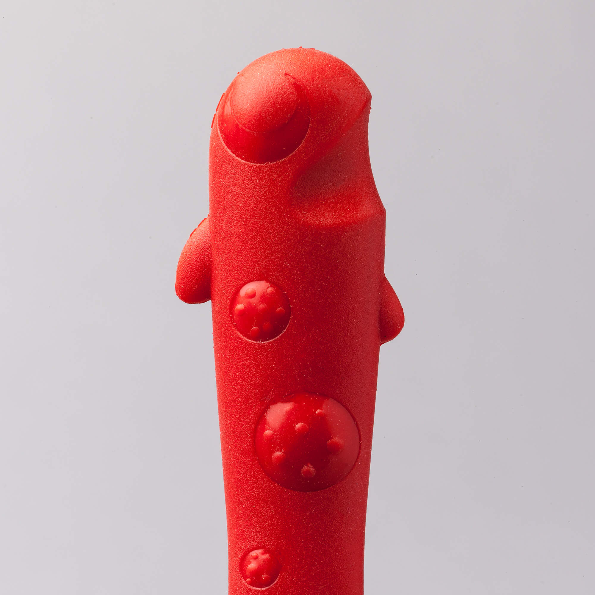 Zeal Silicone Goldfish Baby Spoon head detail