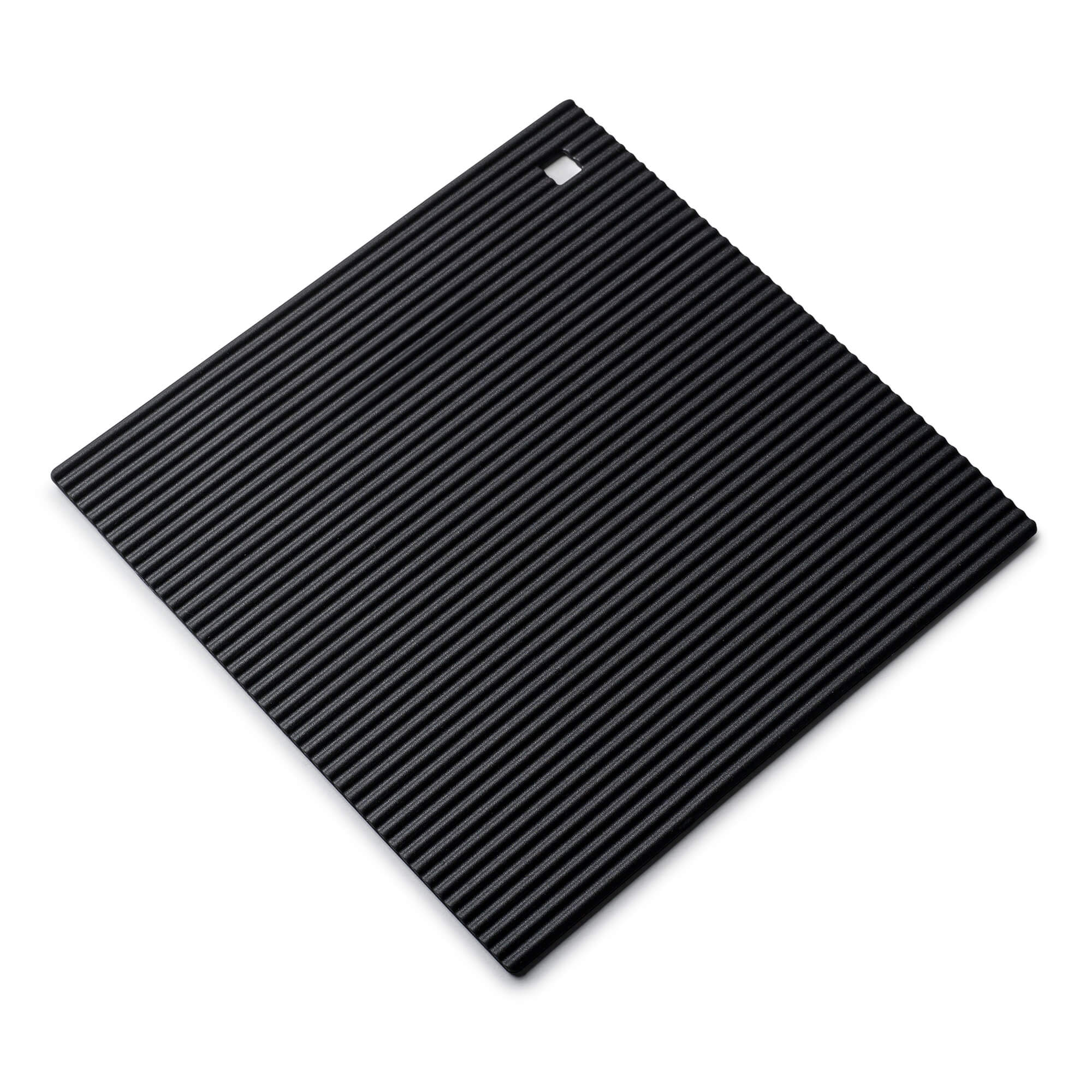 Extra Large Silicone Trivet Heat Resistant Mat 18'' x 16'' 18x16 inch,  Black