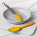 Zeal Silicone Kitchen Tongs & Spatula Spoon Set in Mustard