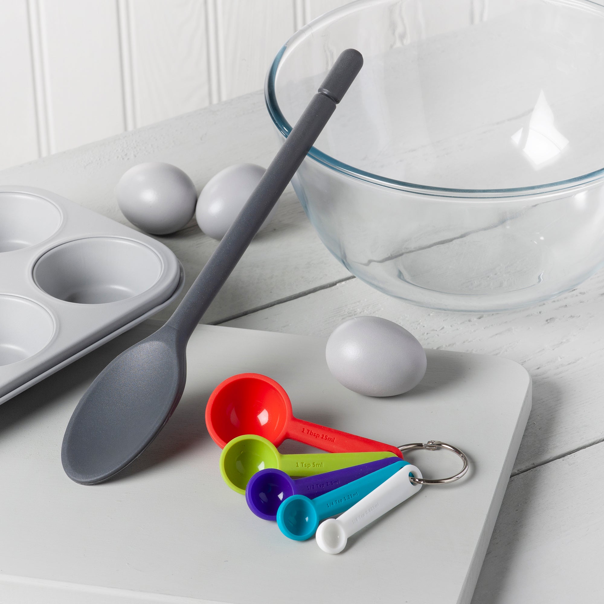 Zeal Measuring Spoons & Traditional Spoon Set in Bright Colours