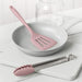 Zeal Silicone Kitchen Tongs & Slotted Turner Set in Rose Pink