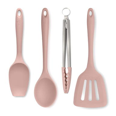 Kitchen Tongs, Slotted Turner, Spoon & Spatula Spoon Set