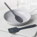 Zeal Silicone Spatula & Traditional Spoon Set in Dark Grey