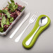 Zeal On The Go Cutlery Set in use at a desk