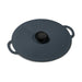 Small Dark Grey Silicone Self Sealing Lid by Zeal
