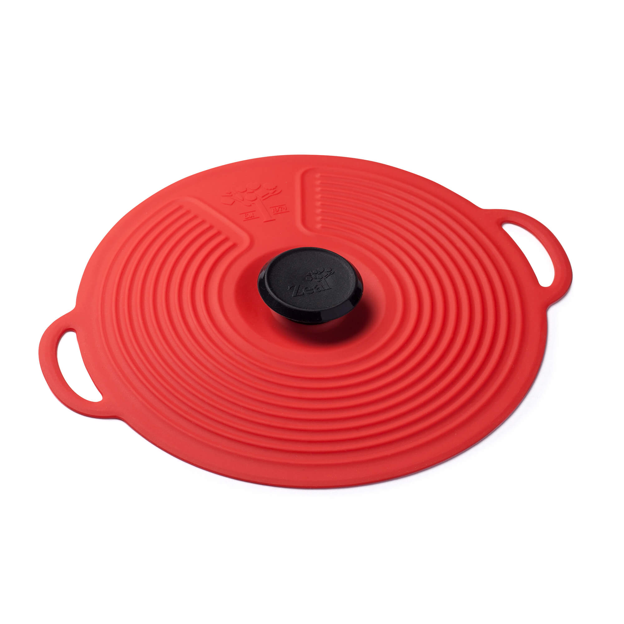 Medium Red Silicone Self Sealing Lid by Zeal