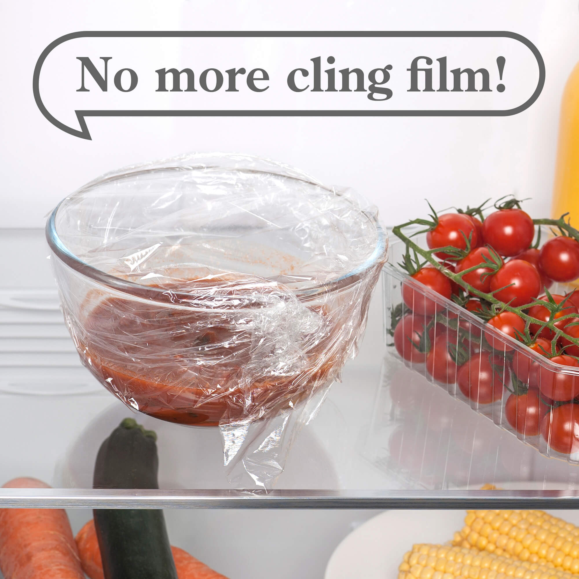 No more cling film