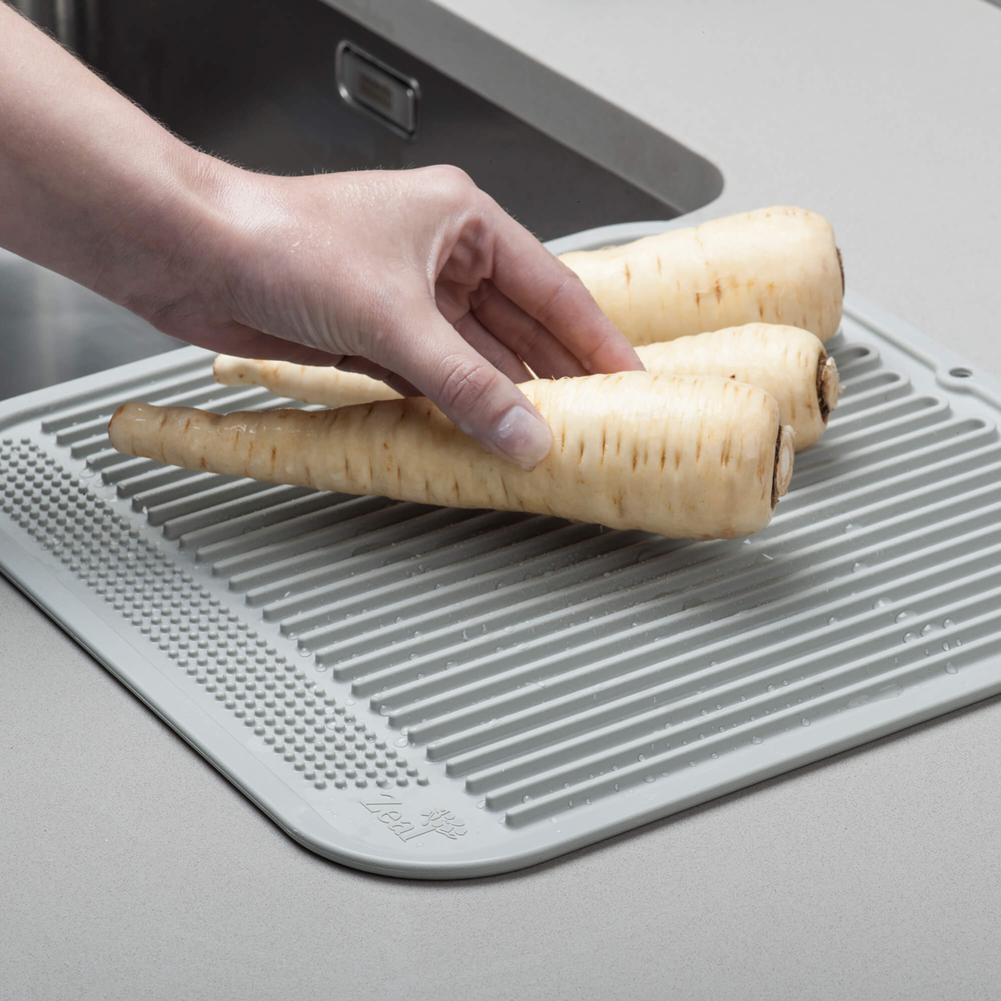 Silicone Kitchen Sink Draining Mat & Trivet | Kitchen Cleaning | Zeal