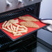 Zeal Non Stick Silicone Baking Sheet with fish and chips