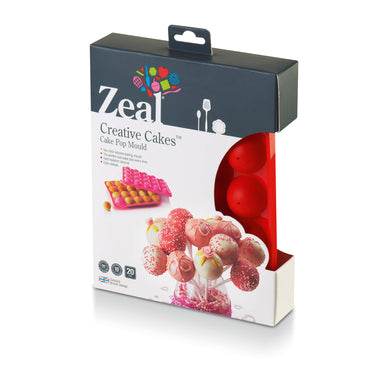 Zeal Non Stick Silicone Cake Pop Mould packaging
